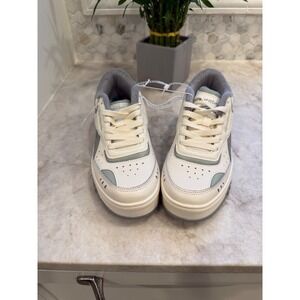 Reebok Court Victory Sneakers Grey White Women's Size 7.5 Athletic Shoes